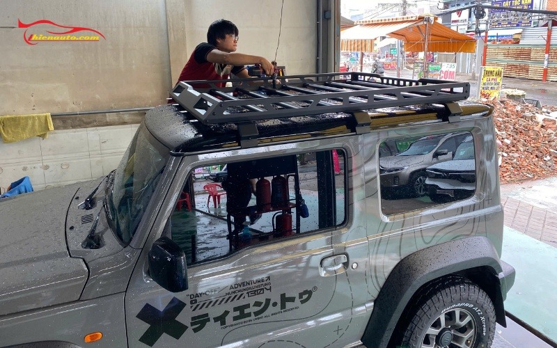 Mẫu giá nóc Suzuki Jimny đẹp tại Thiện Auto