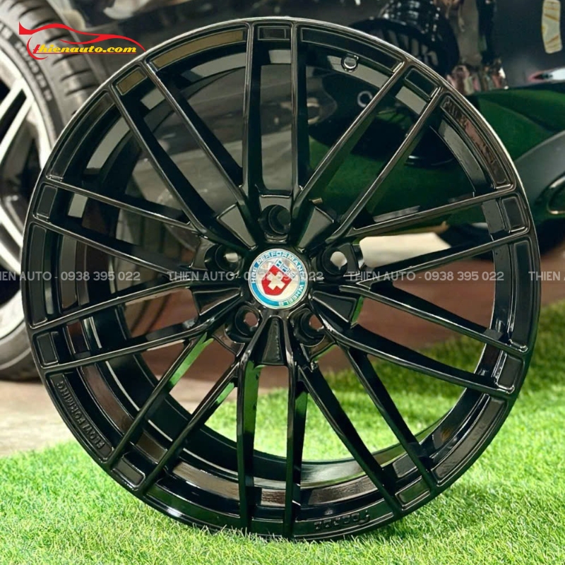 Mẫu độ mâm Vinfast Limo Green R18 đẹp tại Thiện Auto