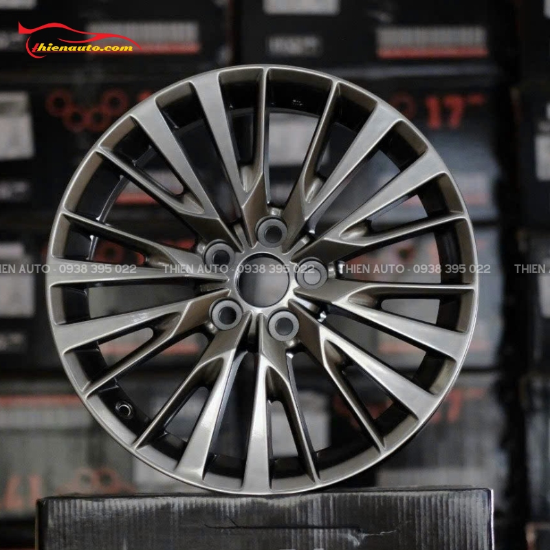 Mẫu độ mâm Vinfast Limo Green R18 đẹp tại Thiện Auto