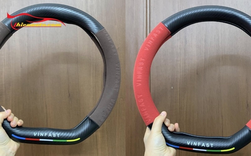 Vì sao nên bọc vô lăng da lộn VinFast Limo Green?