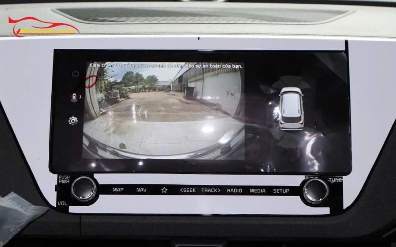 Camera 3 mắt Vinfast Minio Green giúp lái xe an toàn