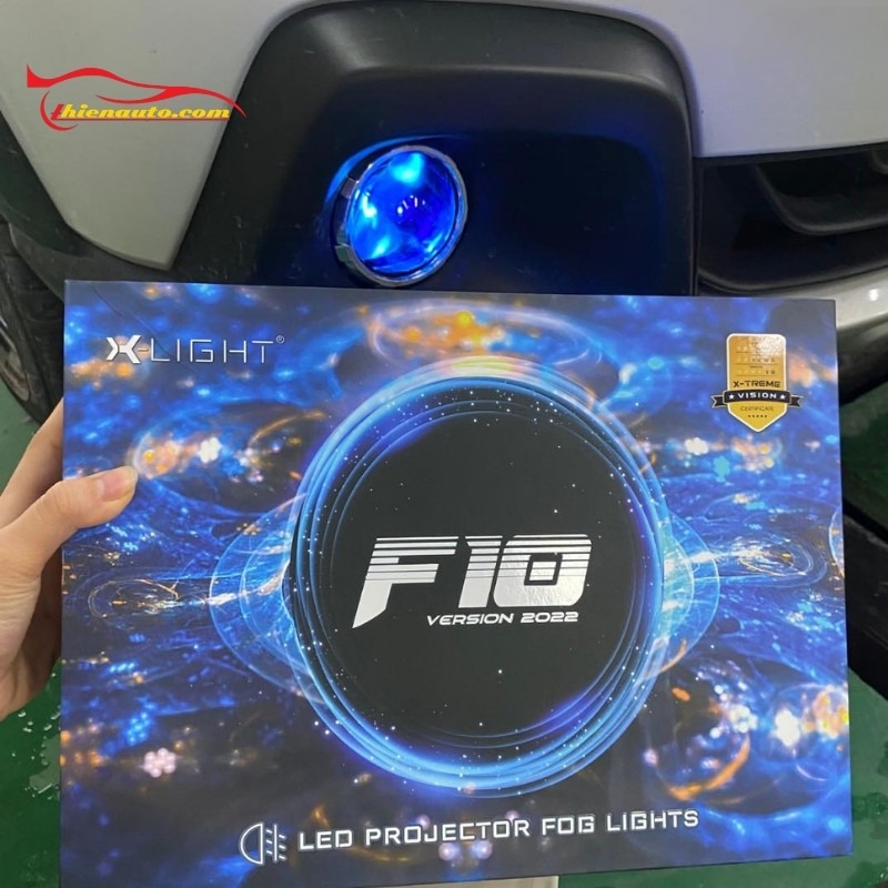 Đánh giá bi gầm Xlight F10 chi tiết cụ thể từng phiên bản 2022 - 2025 Đèn bi gầm Xlight F10 2022 có mắt quỷ