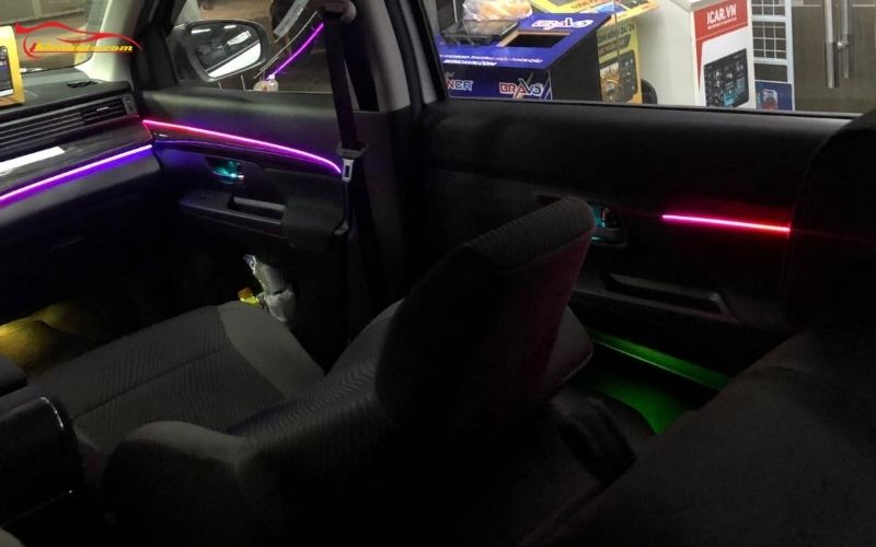 Suzuki Ertiga độ đèn LED nội thất 22 chi tiết ô tô thực tế 