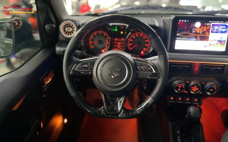 Độ đèn LED nội thất ô tô trên xe Suzuki Jimny 