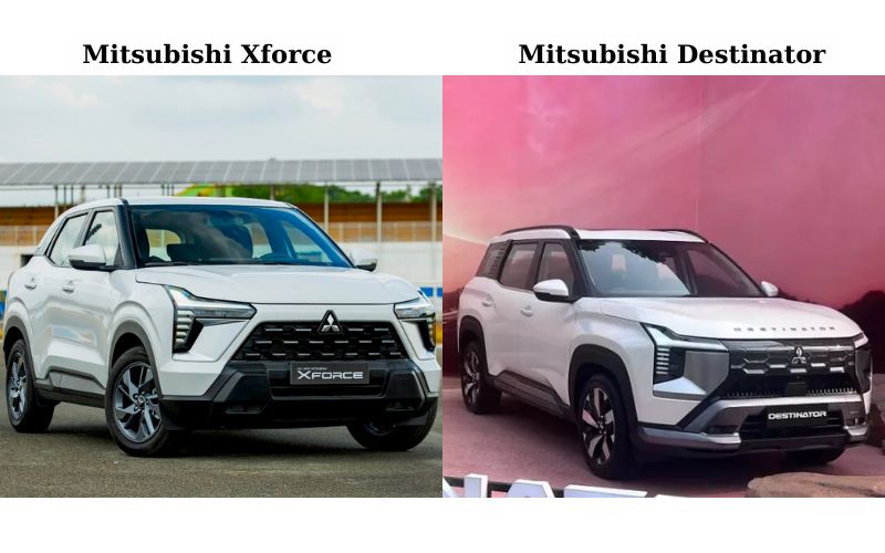 So sánh Mitsubishi Destinator và Xforce