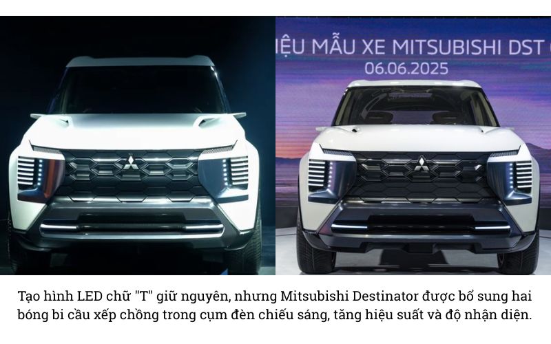 So sánh Mitsubishi Destinator và DST Concept