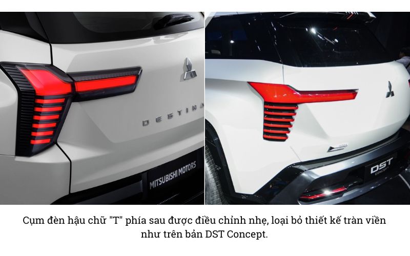 So sánh Mitsubishi Destinator và DST Concept