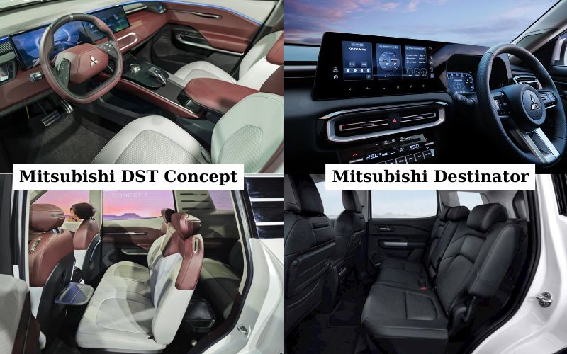 So sánh Mitsubishi Destinator và DST Concept: Giữ nguyên hay thay đổi?