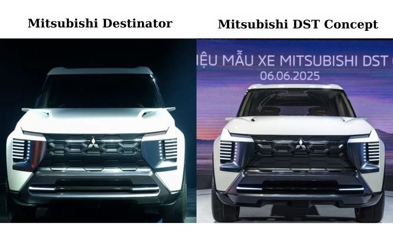So sánh Mitsubishi Destinator và DST Concept