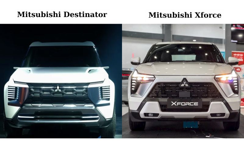So sánh Mitsubishi Destinator và Xforce