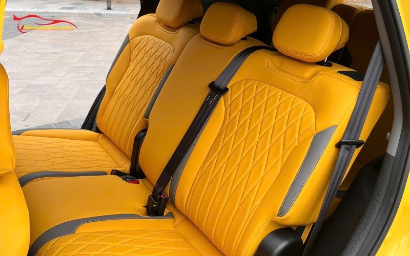 Mẫu bọc ghế da VinFast Limo Green đẹp, thời thượng tại Thiện Auto