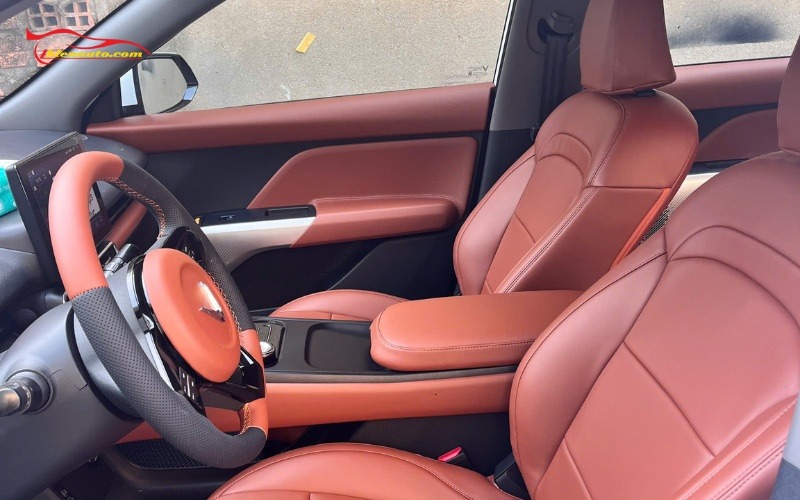 Mẫu bọc ghế da VinFast Limo Green đẹp, thời thượng tại Thiện Auto