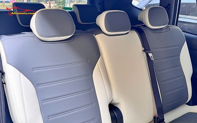 Tổng hợp 50+ mẫu bọc ghế da Vinfast Limo Green Đẹp hot nhất 2026 Mẫu bọc ghế da VinFast Limo Green phối màu xám - kem tại Thiện Auto