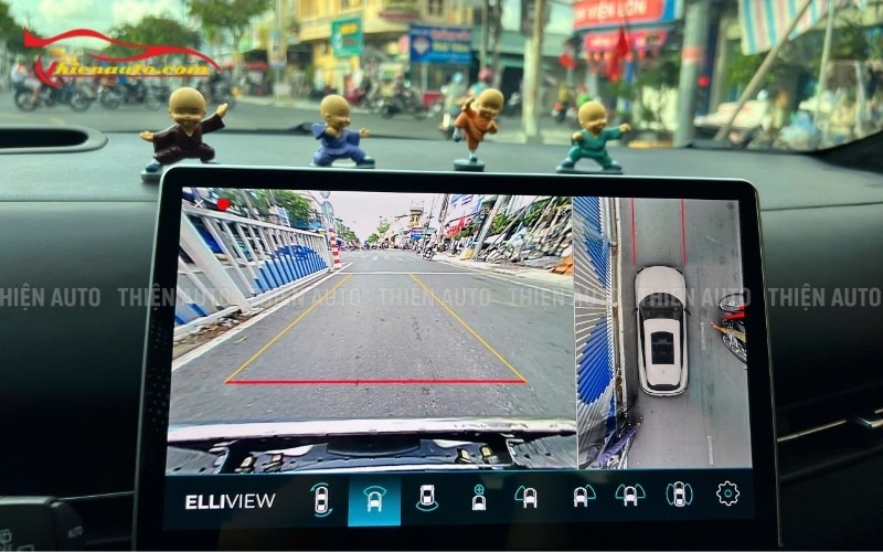 Camera 360 Vinfast Limo Green Camera 360 Vinfast Limo Green cảnh báo va chạm và khoảng cách