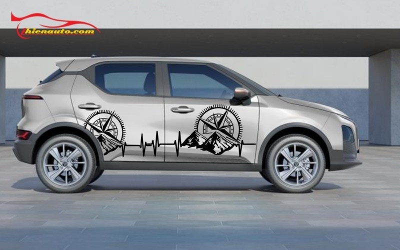 Mẫu dán decal VinFast Herio Green có tại Thiện Auto