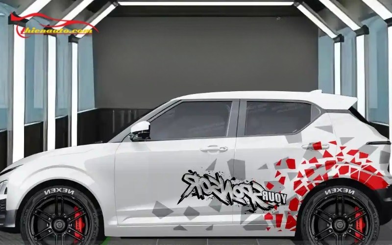 Mẫu dán decal VinFast Herio Green có tại Thiện Auto