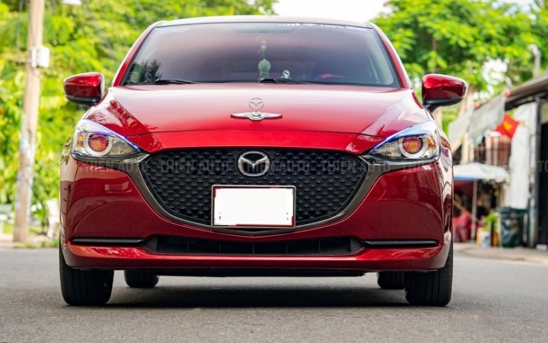 Độ đèn Mazda 2 Cos/pha tăng sáng, giúp lái xe an toàn