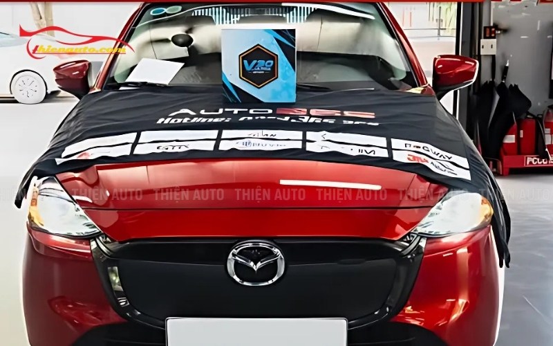 Mẫu độ đèn xe Mazda 2 Xlight V30 Pro