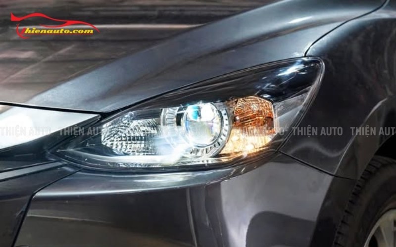 Giá độ đèn Mazda 2 cạnh tranh tại Thiện Auto