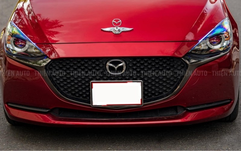 Độ đèn Mazda 2 giúp tăng sáng lái xe an toàn
