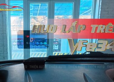 HUD VFe34 hiển thị tốc độ trên kính lái