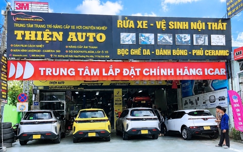 Trung tâm chăm sóc xe Thiện Auto 731 Đỗ Xuân Hợp, Phường Long Trường, TP. HCM