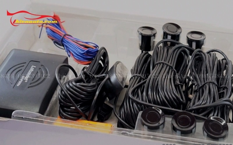 Trọn bộ cảm biến lùi VinFast Heerio Green gồm 6 mắt cảm biến siêu âm