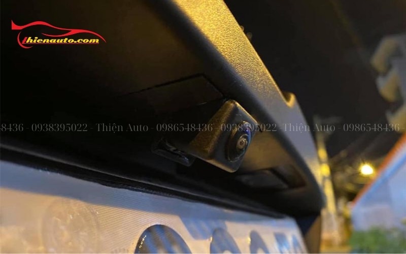 Độ hiển thị của camera lùi Herio Green sắc nét ngay cả khi trời tối