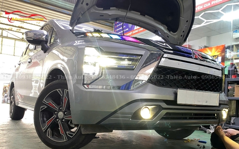 Độ đèn bi gầm Mitsubishi Xpander được đăng kiểm
