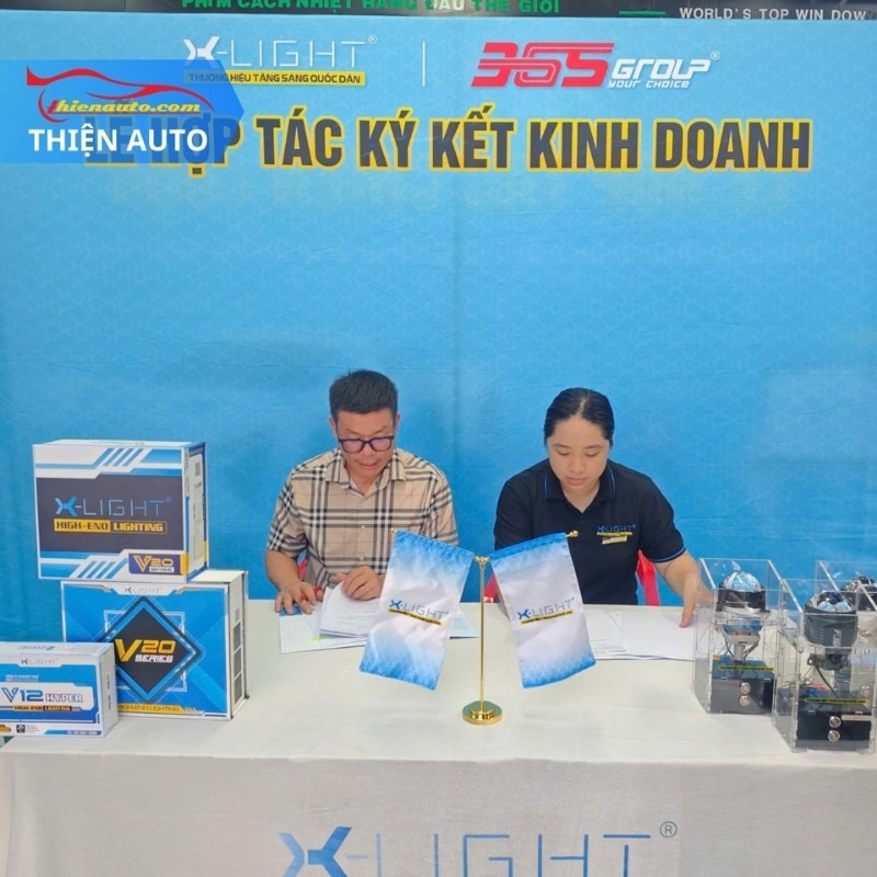 Thiện Auto là đại lý vàng, hợp tác phát triển bền vững cùng thương hiệu X-LIGHT Việt Nam