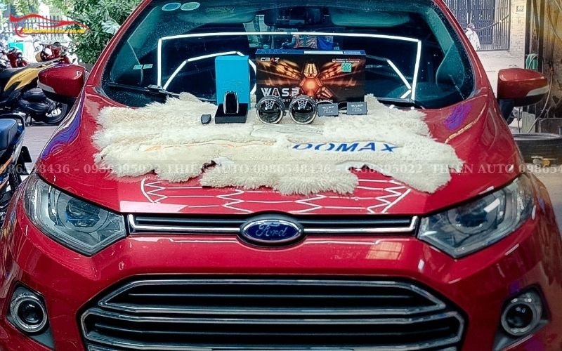 Độ đèn Ford EcoSport: Bi LED Aozoom WASP 