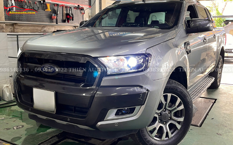 Độ đèn Ford Ranger Độ đèn Ford Ranger F10 Turbo X-Light