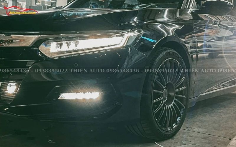Nâng cấp bóng LED cho Honda Accord