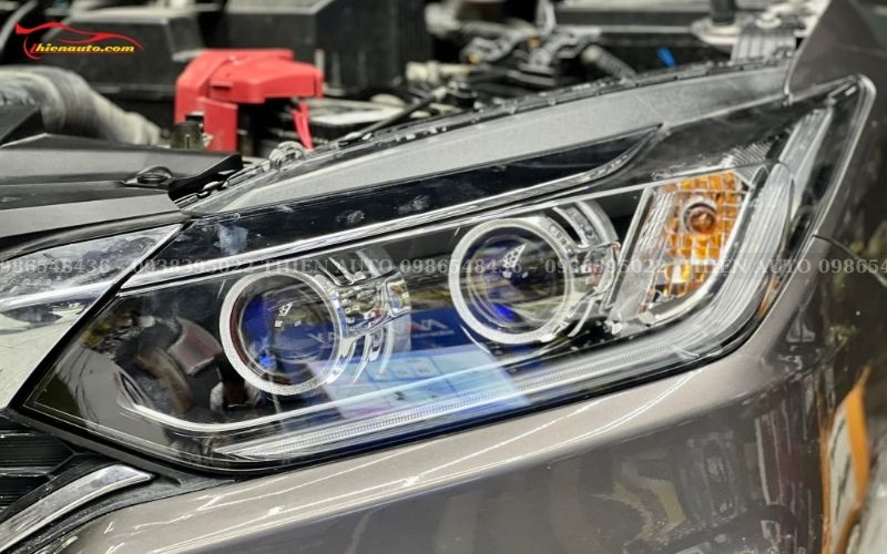 Độ đèn Honda City: Đèn bi gầm Titan 301