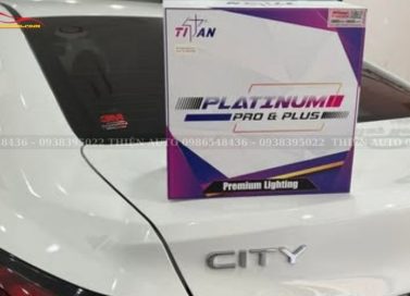 Độ đèn Honda City: Đèn bi gầm Titan 301