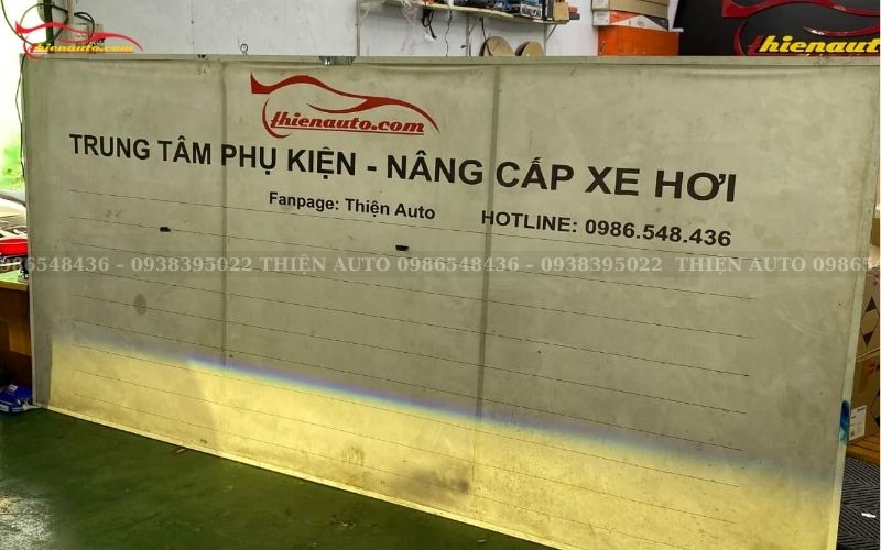 Độ đèn Honda City tại trung tâm chăm sóc nâng cấp xe ô tô Thiện Auto 