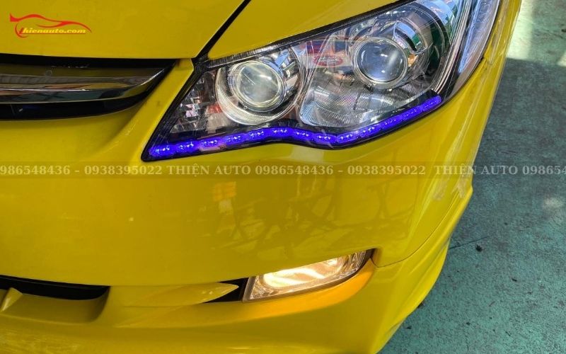 Độ đèn Honda Civic: X-LED Aozoom Domax