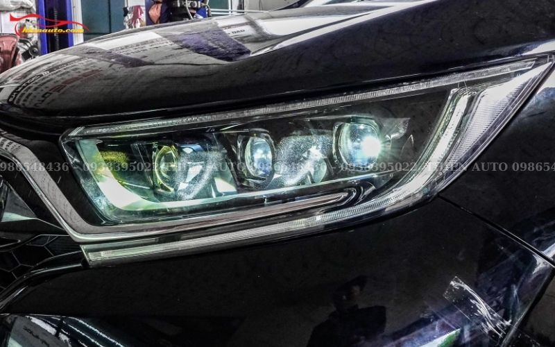Độ đèn Honda CRV: Đèn Bi Laser X-Light F+ Ultra 