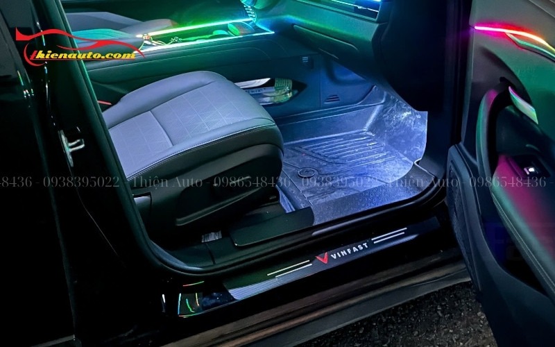 Độ đèn LED gầm ghế VinFast Herio Green Độ đèn LED gầm ghế VinFast Herio Green