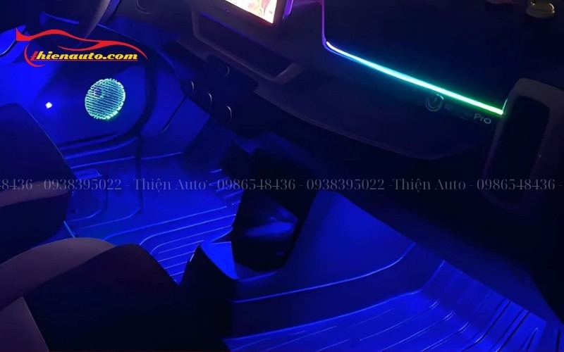 Độ đèn LED gầm ghế VinFast Herio Green Độ đèn LED gầm ghế VinFast Herio Green