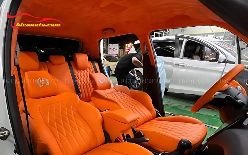 Đổi màu nội thất Mitsubishi Xpander theo gam màu chủ đạo