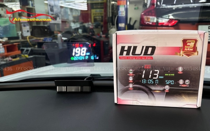 Màn hình HUD Vinfast Limo Green