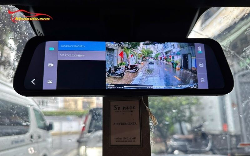 Ghi hình hành trình liên tục không điểm mù
