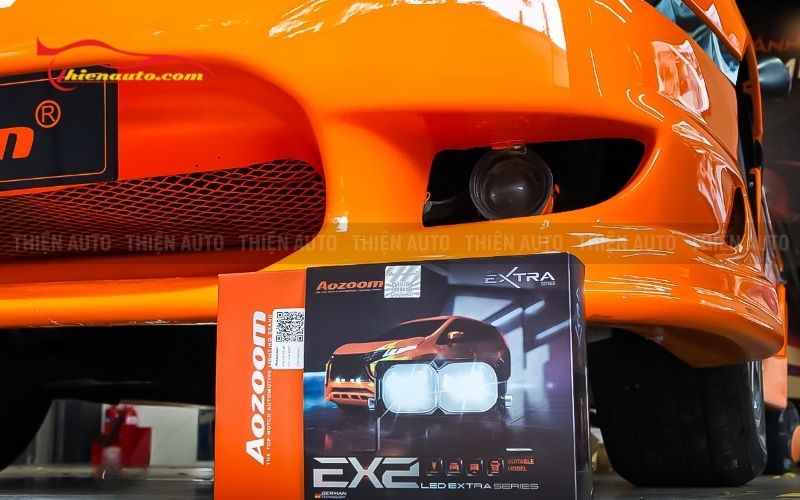 Đèn Aozoom Extra 2 Led Extra Lights có thiết kế nhỏ gọn, dễ lắp đặt