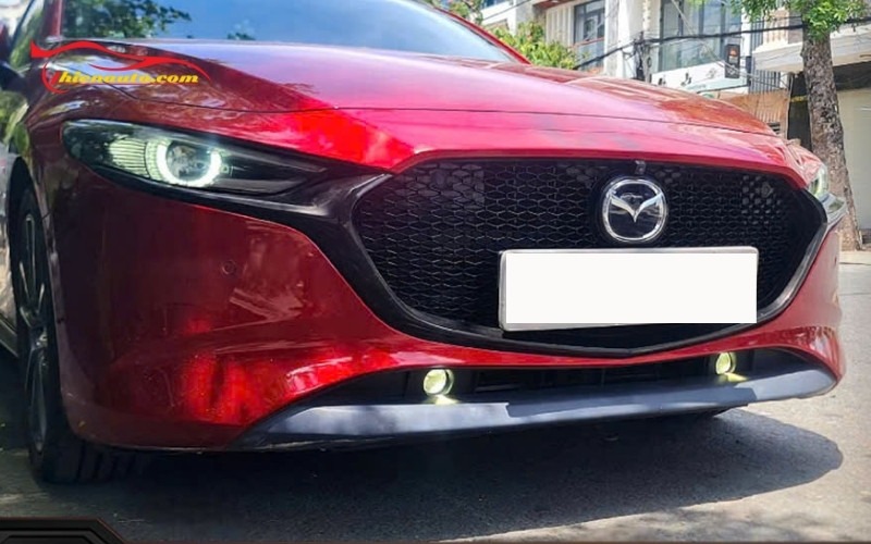 Độ đèn Mazda 3 2020 giúp tăng chiếu sáng, lái xe an toàn hơn