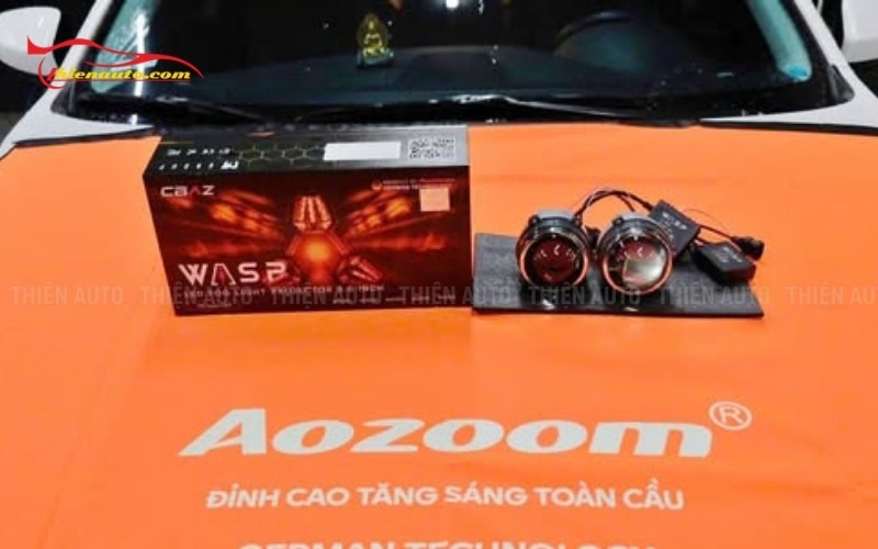 Độ đèn Mazda 6: Wasp Aozoom phá sương mù tốt