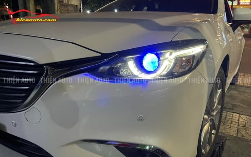 Giá độ đèn Mazda 6 tại Thiện Auto cạnh tranh nhất thị trường