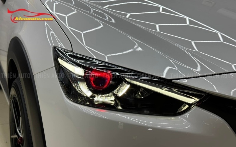 Độ đèn cho Mazda CX3 giúp xe nổi bật hơn khi di chuyển trên đường