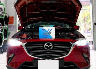 Độ đèn Mazda CX3 giúp tăng chiếu sáng, lái xe an toàn