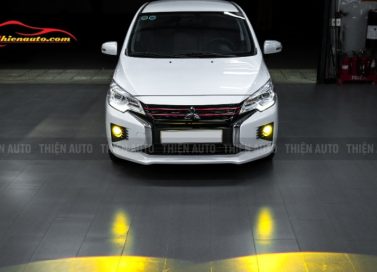 Độ đèn Mitsubishi Attrage chính hãng Xlight, Aozoom,... tại Thiện Auto